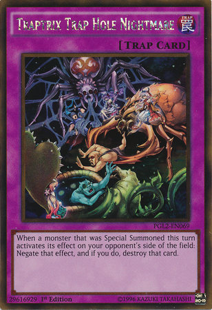 Traptrix Trap Hole Nightmare [PGL2-EN069] Gold Rare | Jomio and Rueliete's Cards and Comics