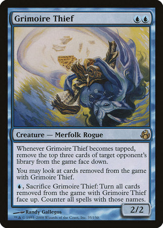 Grimoire Thief [Morningtide] | Jomio and Rueliete's Cards and Comics
