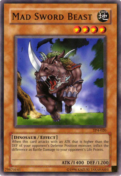 Mad Sword Beast [TP4-020] Common | Jomio and Rueliete's Cards and Comics