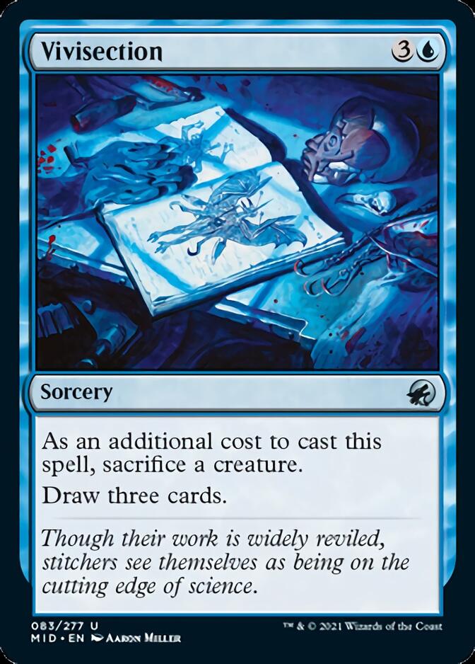 Vivisection [Innistrad: Midnight Hunt] | Jomio and Rueliete's Cards and Comics