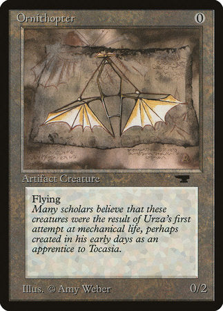 Ornithopter [Antiquities] | Jomio and Rueliete's Cards and Comics