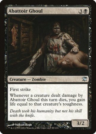 Abattoir Ghoul [Innistrad] | Jomio and Rueliete's Cards and Comics