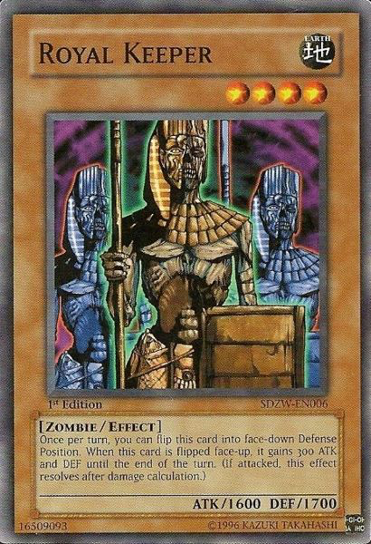 Royal Keeper [SDZW-EN006] Common | Jomio and Rueliete's Cards and Comics