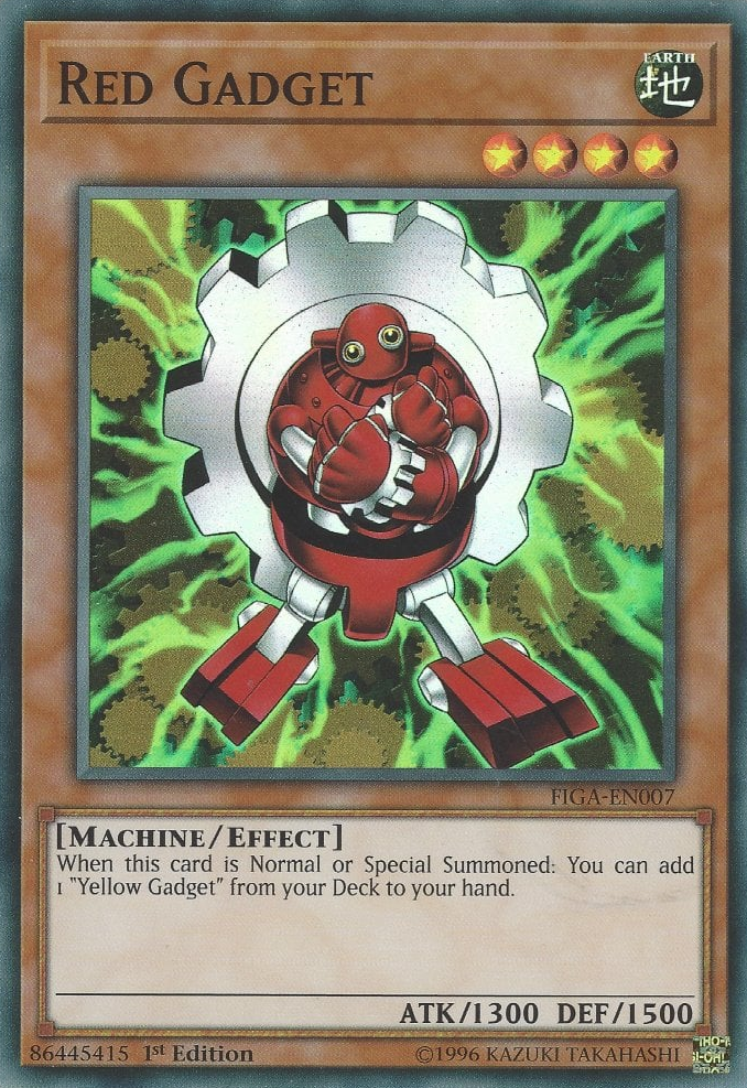 Red Gadget [FIGA-EN007] Super Rare | Jomio and Rueliete's Cards and Comics