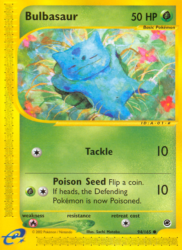 Bulbasaur (94/165) [Expedition: Base Set] | Jomio and Rueliete's Cards and Comics