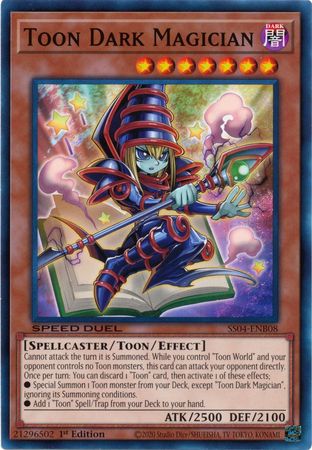 Toon Dark Magician [SS04-ENB08] Common | Jomio and Rueliete's Cards and Comics