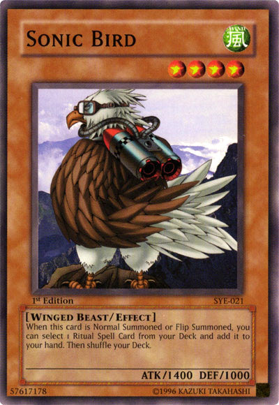 Sonic Bird [SYE-021] Common | Jomio and Rueliete's Cards and Comics