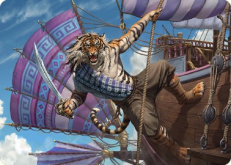 Jedit Ojanen, Mercenary Art Card [Dominaria United Art Series] | Jomio and Rueliete's Cards and Comics