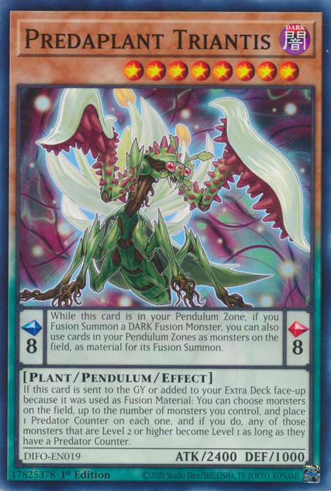 Predaplant Triantis [DIFO-EN019] Common | Jomio and Rueliete's Cards and Comics
