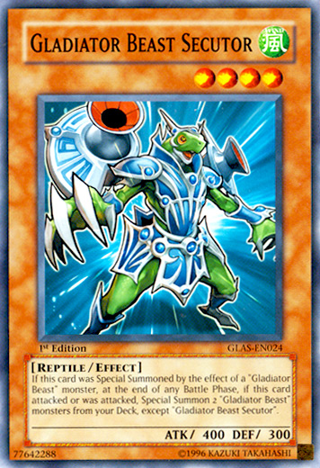 Gladiator Beast Secutor [GLAS-EN024] Common | Jomio and Rueliete's Cards and Comics