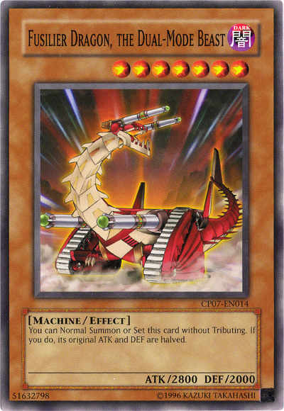 Fusilier Dragon, The Dual-Mode Beast [CP07-EN014] Common | Jomio and Rueliete's Cards and Comics