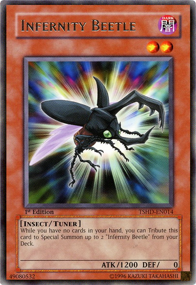 Infernity Beetle [TSHD-EN014] Rare | Jomio and Rueliete's Cards and Comics