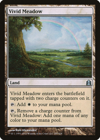 Vivid Meadow [Commander 2011] | Jomio and Rueliete's Cards and Comics