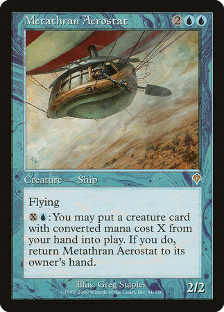 Metathran Aerostat [Invasion] | Jomio and Rueliete's Cards and Comics
