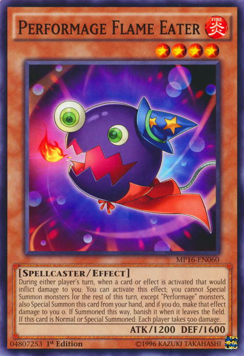 Performage Flame Eater [MP16-EN060] Common | Jomio and Rueliete's Cards and Comics