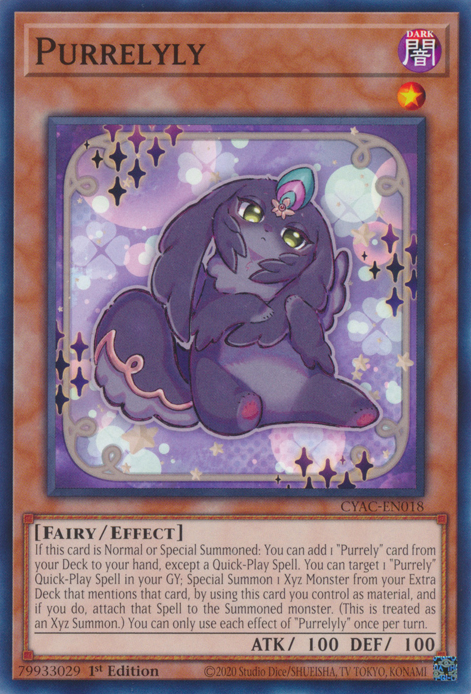 Purrelyly [CYAC-EN018] Common | Jomio and Rueliete's Cards and Comics