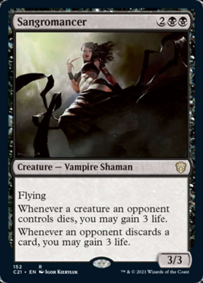 Sangromancer [Commander 2021] | Jomio and Rueliete's Cards and Comics