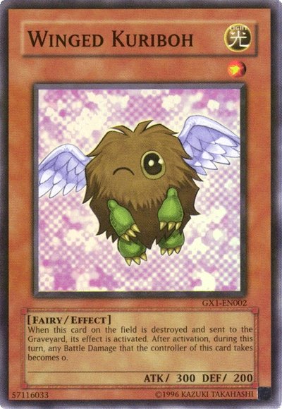 Winged Kuriboh [GX1-EN002] Super Rare | Jomio and Rueliete's Cards and Comics