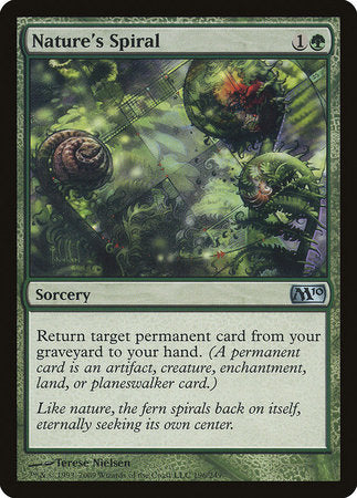 Nature's Spiral [Magic 2010] | Jomio and Rueliete's Cards and Comics
