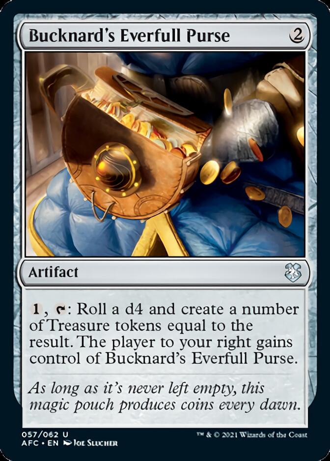 Bucknard's Everfull Purse [Dungeons & Dragons: Adventures in the Forgotten Realms Commander] | Jomio and Rueliete's Cards and Comics