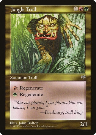 Jungle Troll [Mirage] | Jomio and Rueliete's Cards and Comics