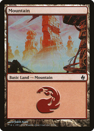 Mountain (31) [Premium Deck Series: Fire and Lightning] | Jomio and Rueliete's Cards and Comics