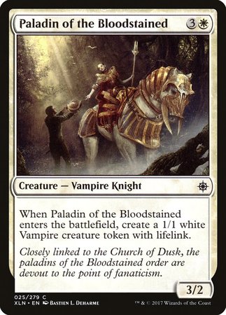 Paladin of the Bloodstained [Ixalan] | Jomio and Rueliete's Cards and Comics