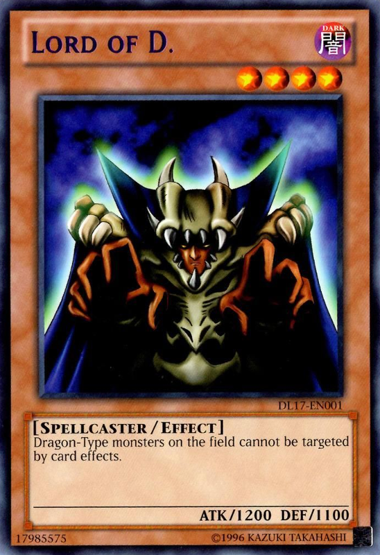 Lord of D. (Purple) [DL17-EN001] Rare | Jomio and Rueliete's Cards and Comics