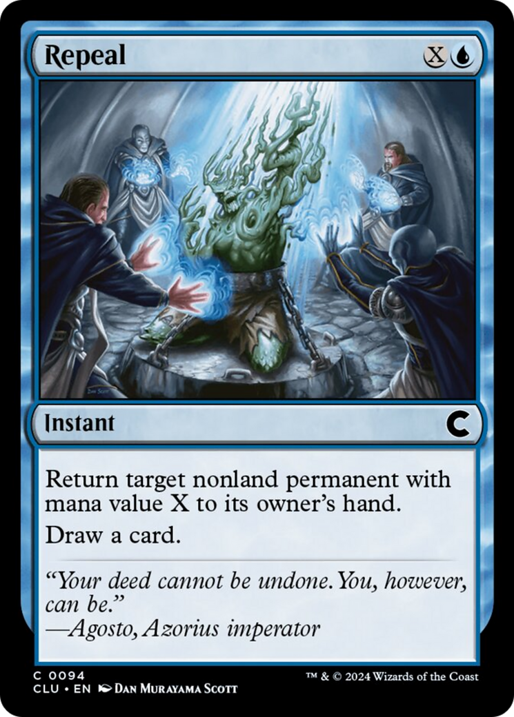 Repeal [Ravnica: Clue Edition] | Jomio and Rueliete's Cards and Comics