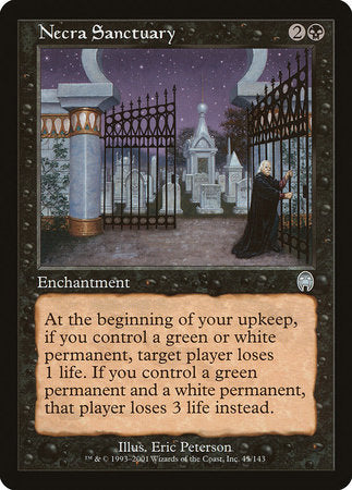 Necra Sanctuary [Apocalypse] | Jomio and Rueliete's Cards and Comics