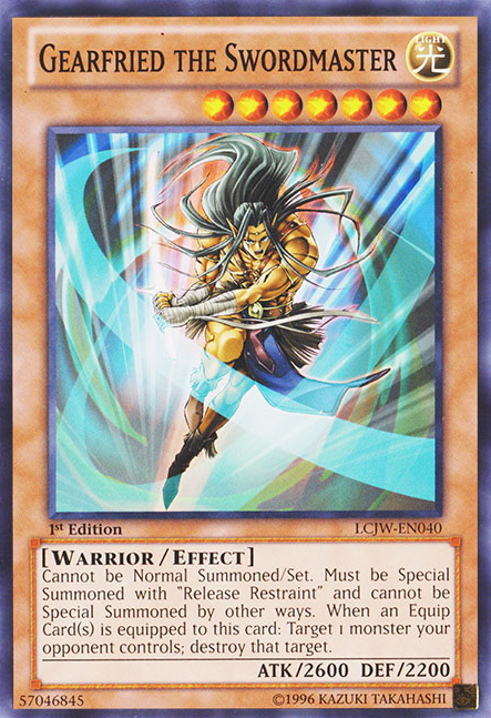 Gearfried the Swordmaster [LCJW-EN040] Common | Jomio and Rueliete's Cards and Comics