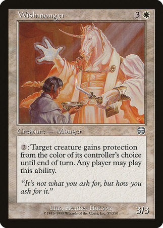 Wishmonger [Mercadian Masques] | Jomio and Rueliete's Cards and Comics
