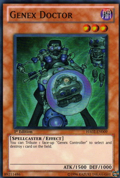 Genex Doctor [HA02-EN009] Super Rare | Jomio and Rueliete's Cards and Comics