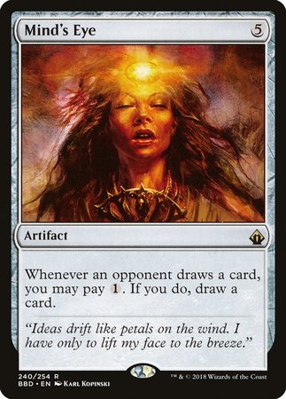 Mind's Eye [Battlebond] | Jomio and Rueliete's Cards and Comics