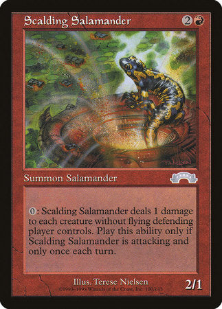 Scalding Salamander [Exodus] | Jomio and Rueliete's Cards and Comics