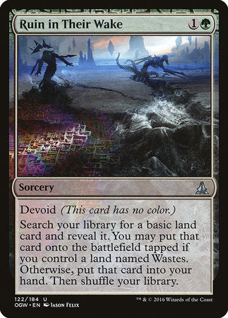 Ruin in Their Wake [Oath of the Gatewatch] | Jomio and Rueliete's Cards and Comics