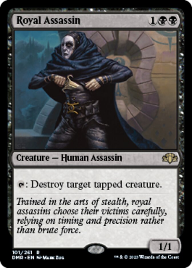 Royal Assassin [Dominaria Remastered] | Jomio and Rueliete's Cards and Comics