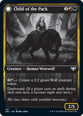 Child of the Pack // Savage Packmate [Innistrad: Double Feature] | Jomio and Rueliete's Cards and Comics
