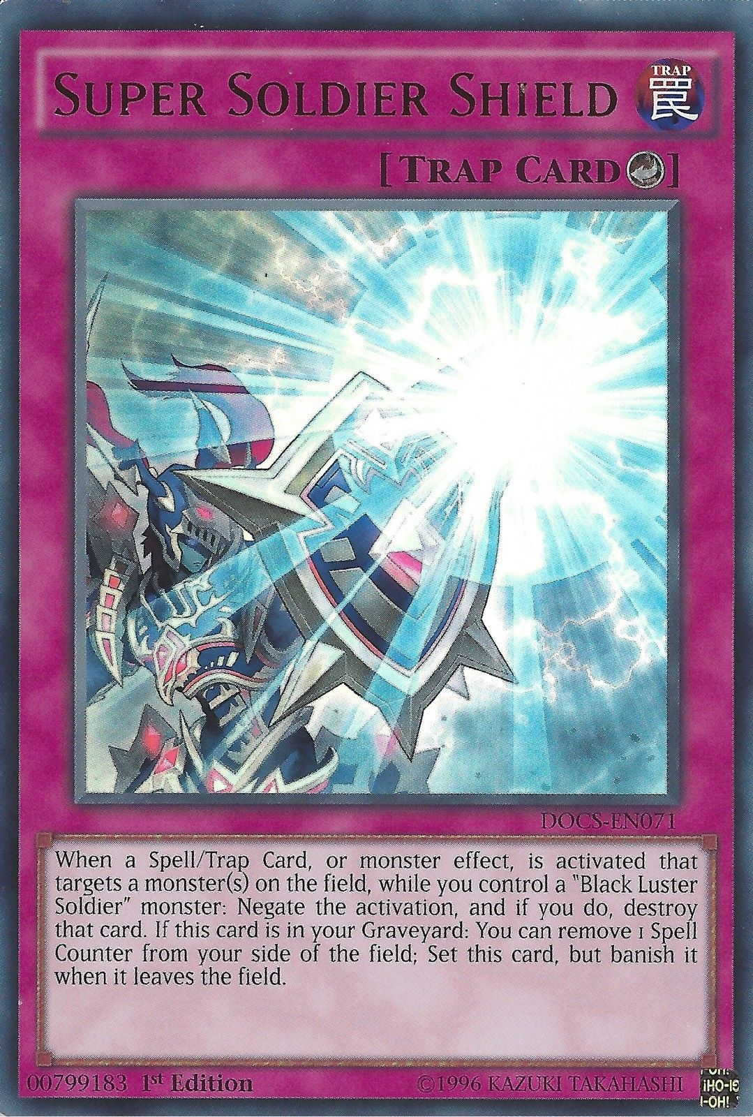 Super Soldier Shield [DOCS-EN071] Ultra Rare | Jomio and Rueliete's Cards and Comics
