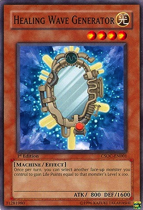 Healing Wave Generator [CSOC-EN001] Common | Jomio and Rueliete's Cards and Comics