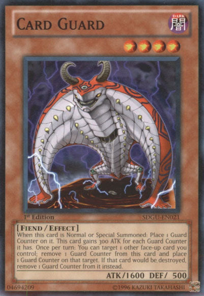Card Guard [SDGU-EN021] Common | Jomio and Rueliete's Cards and Comics
