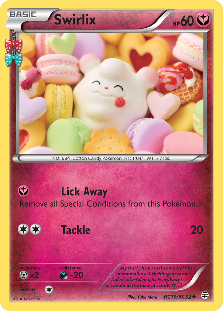 Swirlix (RC19/RC32) [XY: Generations] | Jomio and Rueliete's Cards and Comics