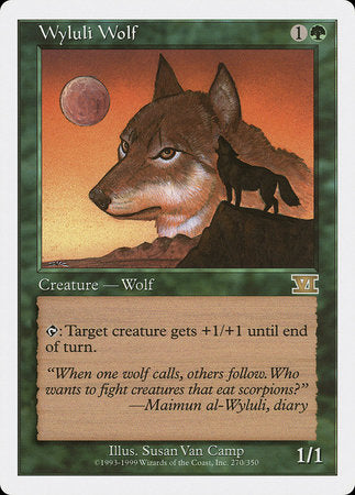 Wyluli Wolf [Classic Sixth Edition] | Jomio and Rueliete's Cards and Comics