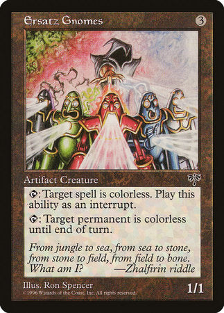 Ersatz Gnomes [Mirage] | Jomio and Rueliete's Cards and Comics