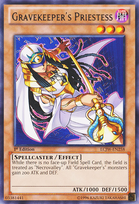 Gravekeeper's Priestess [LCJW-EN258] Rare | Jomio and Rueliete's Cards and Comics