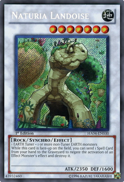 Naturia Landoise [HA04-EN030] Secret Rare | Jomio and Rueliete's Cards and Comics