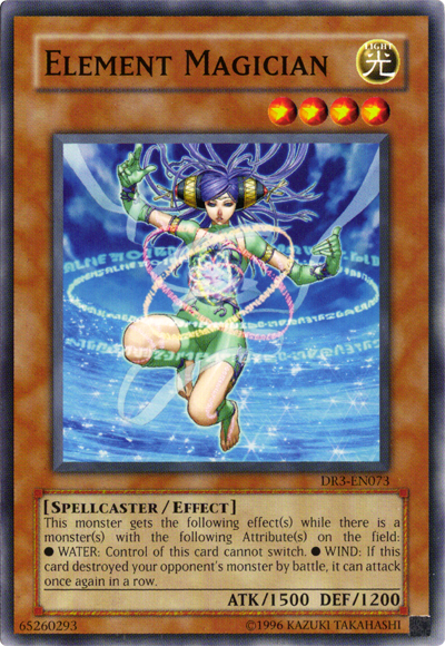 Element Magician [DR3-EN073] Common | Jomio and Rueliete's Cards and Comics