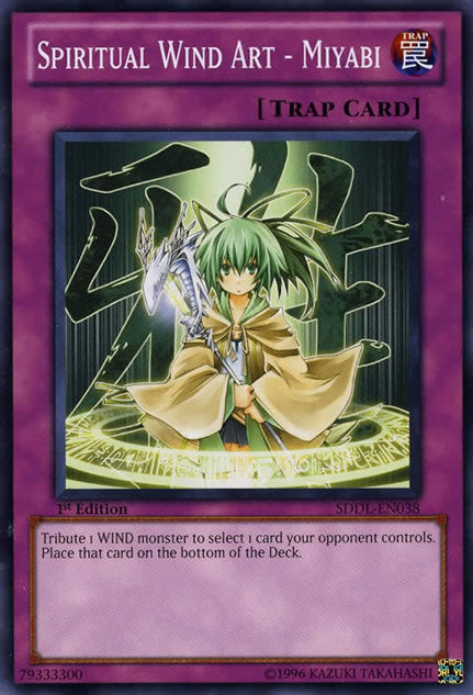Spiritual Wind Art - Miyabi [SDDL-EN038] Common | Jomio and Rueliete's Cards and Comics