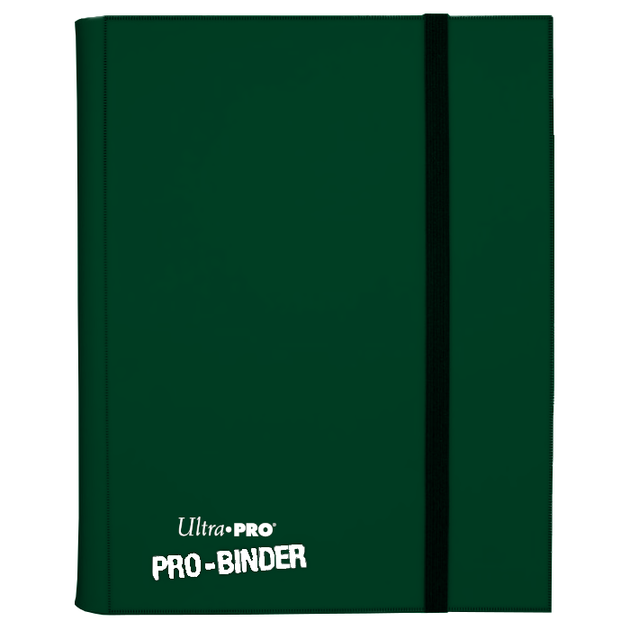 Ultra PRO: 9-Pocket Side-Loading PRO-Binder (Green) | Jomio and Rueliete's Cards and Comics