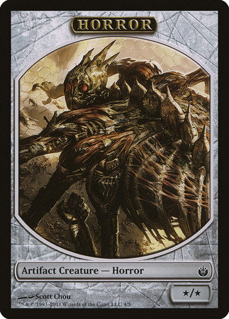 Horror Token [Mirrodin Besieged Tokens] | Jomio and Rueliete's Cards and Comics